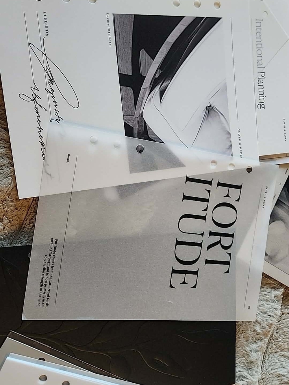 FORTITUDE A5 Vellum